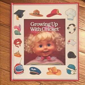 1986 vintage Growing Up With Cricket Kids Book